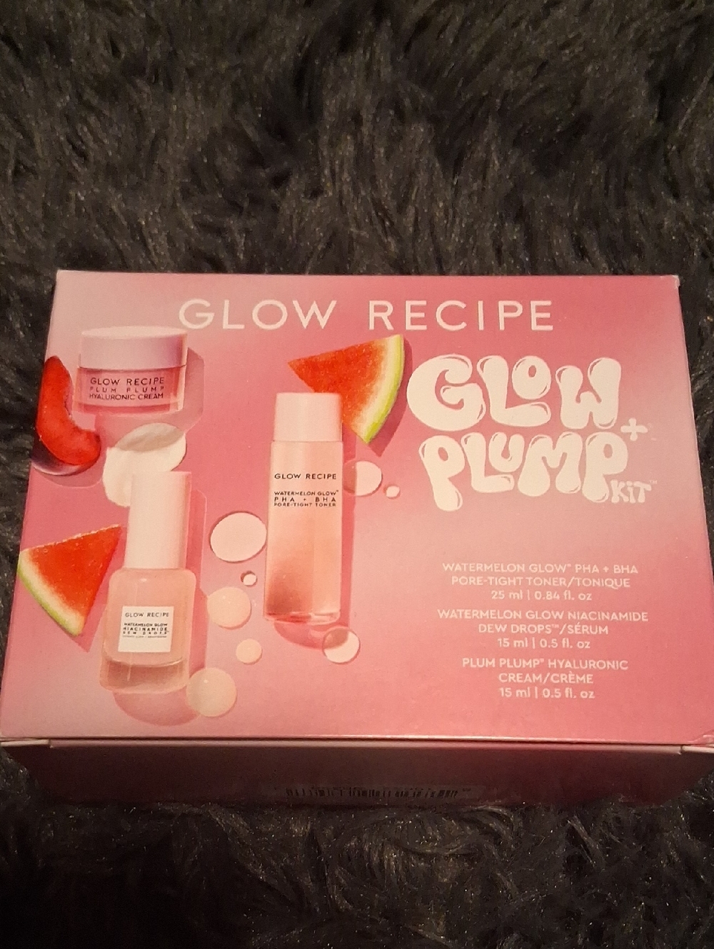 Glow Recipe Pink Glow Plump Kit with Watermelon Accents